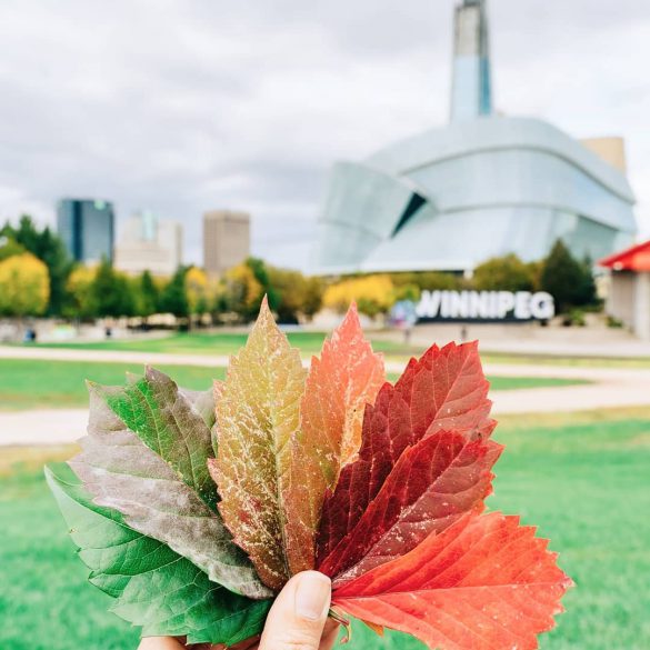 Fall in Downtown Winnipeg, Fall at the Forks, The Forks, Canadian Museum for Human Rights, Winnipeg Skyline, Downtown Living, Living in Downtown Winnipeg, Living at 300 Main Downtown Winnipeg Apartments